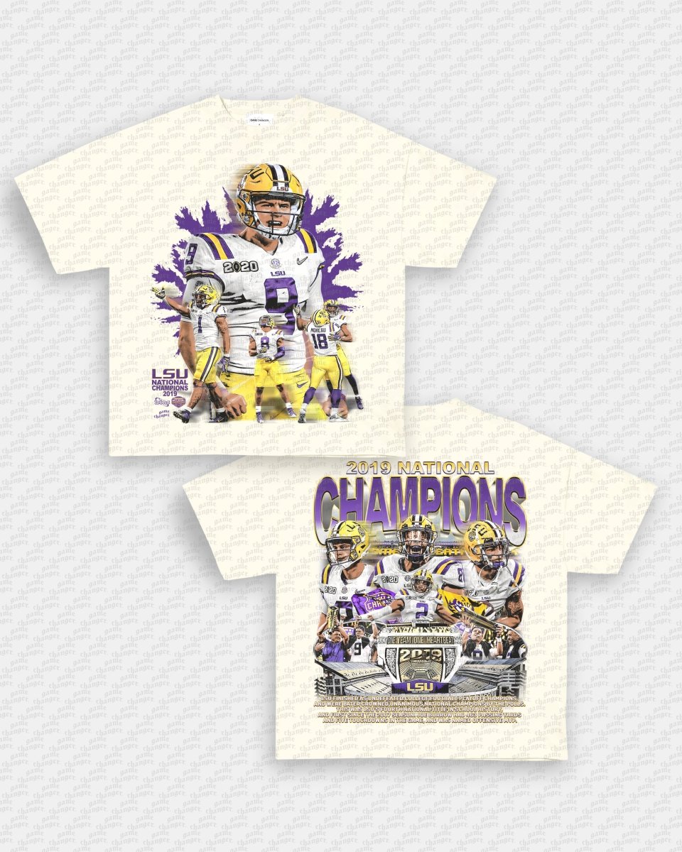 2019 NATIONAL CHAMPS - LSU TEE - [DS]