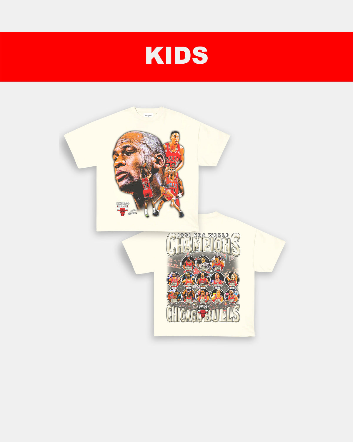 1991 NBA CHAMPS - KIDS TEE - [DS]