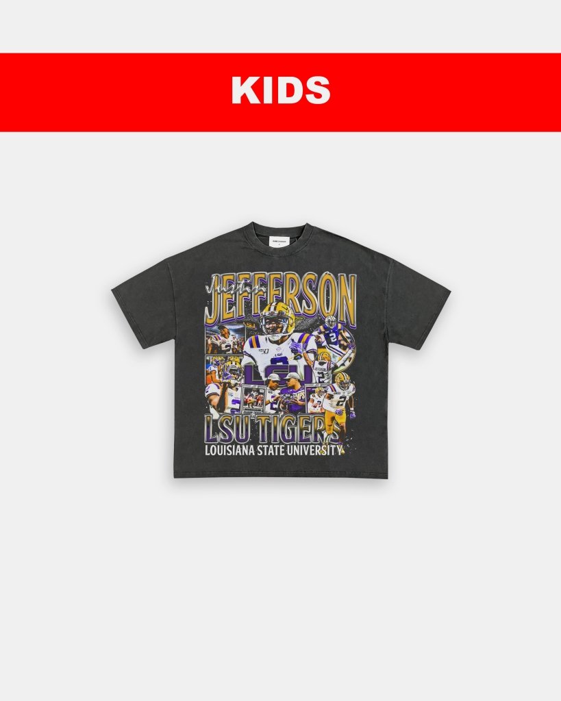 JUSTIN JEFFERSON - LSU - KIDS TEE