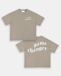 SCRIPT LOGO VINTAGE WASHED TEE - (PUFFED PRINT)