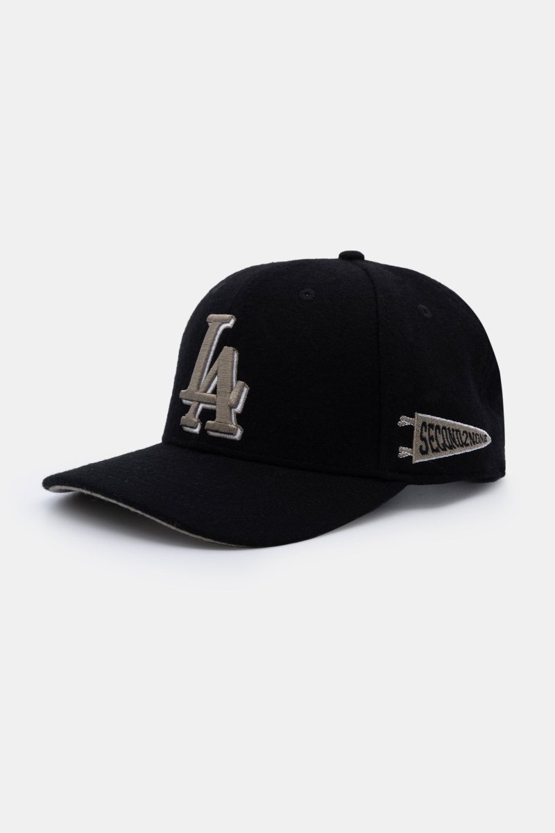 LA - 3D BLOCK HAT (BLACK/SAGE)