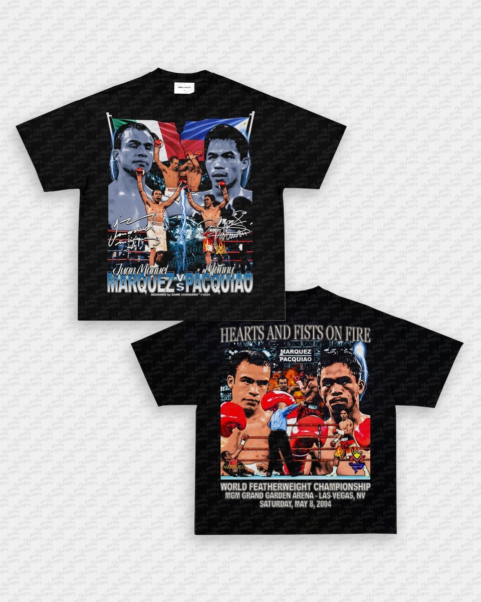MARQUEZ VS PACQUIAO TEE - [DS]