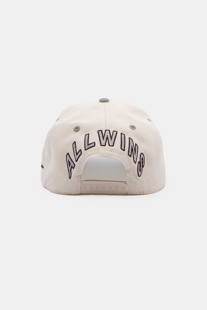 3D "A" BLOCK - ALLWINS HAT (CREAM/PISTACHIO)