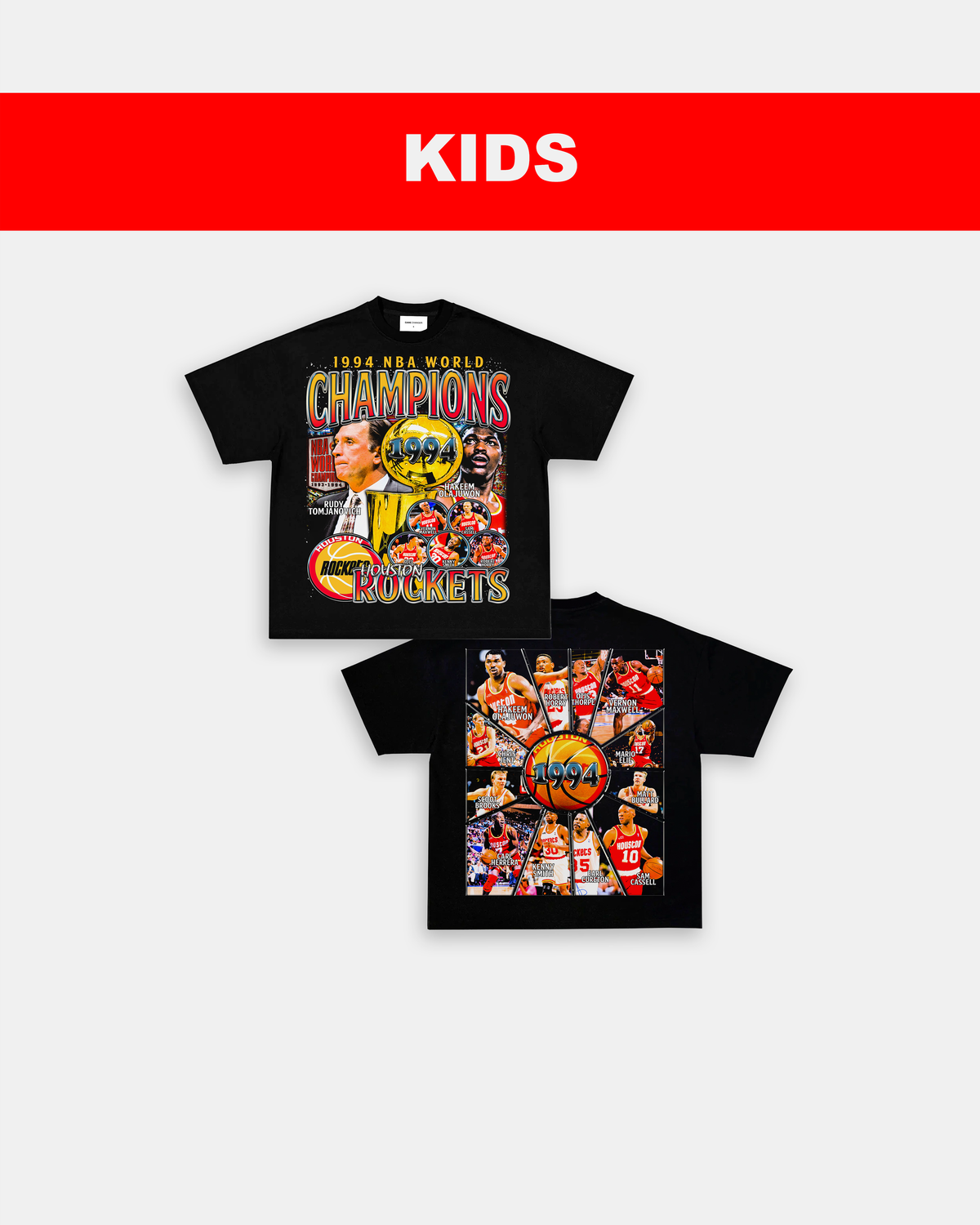1994 NBA CHAMPIONS - KIDS TEE - [DS]