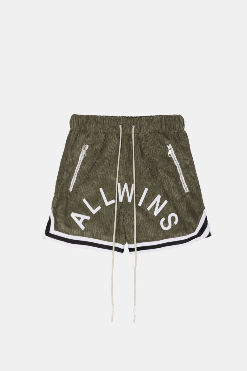 CORDUROY SHORTS (OLIVE)